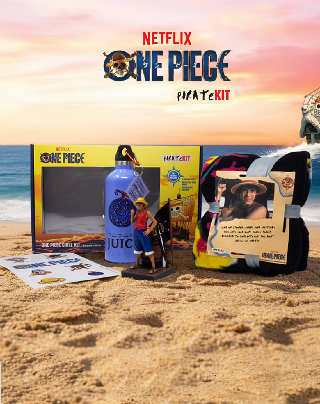 Chill Kit Netflix - One Piece