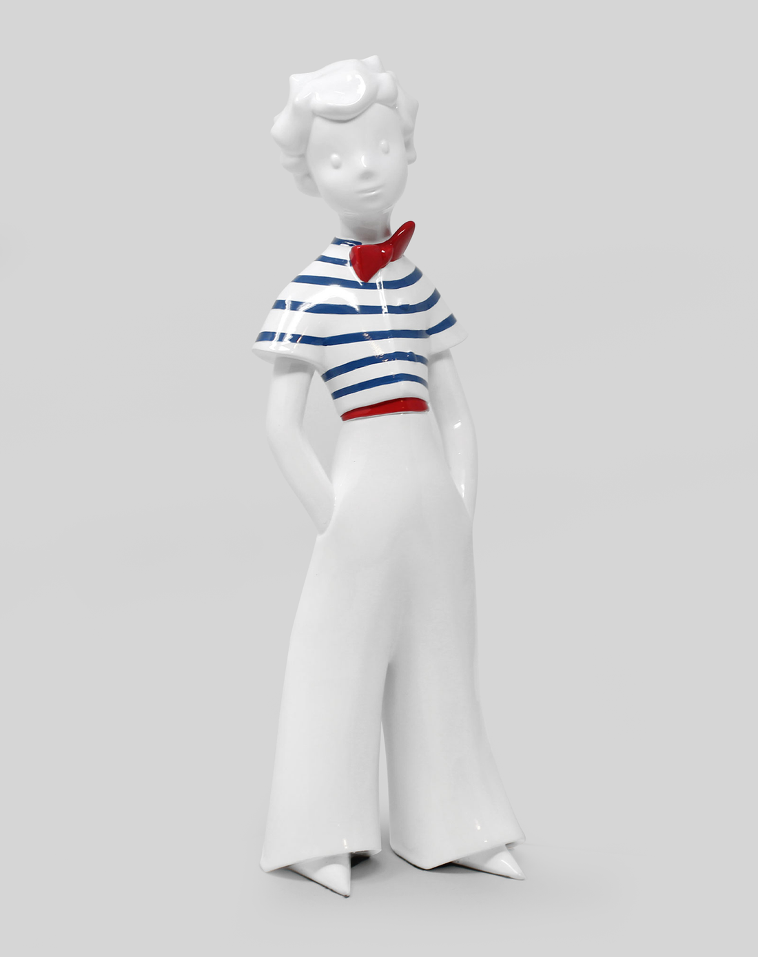 Statue - Le Petit Prince - 30cm - Marinière